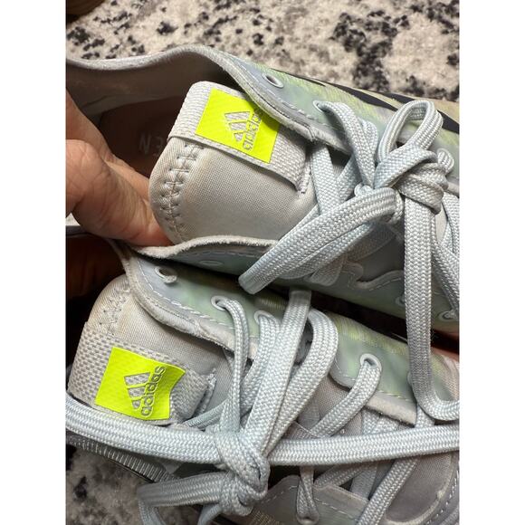 Adidas Crazyflight FX1781 Women’s 9.5 Halo Blue Pink BOOST Indoor Court Shoes - Picture 7 of 9